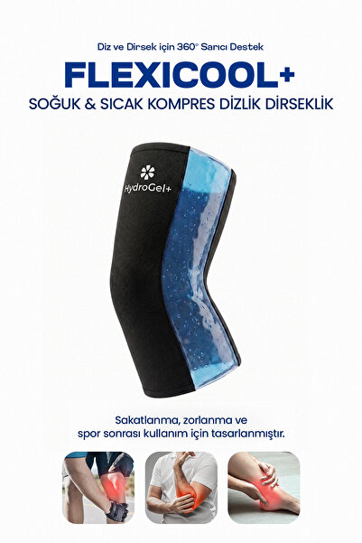 GAMELU PROTECT FlexiCool+ Sıcak Soğuk Kompres Dizlik Dirseklik Bileklik 360° ...