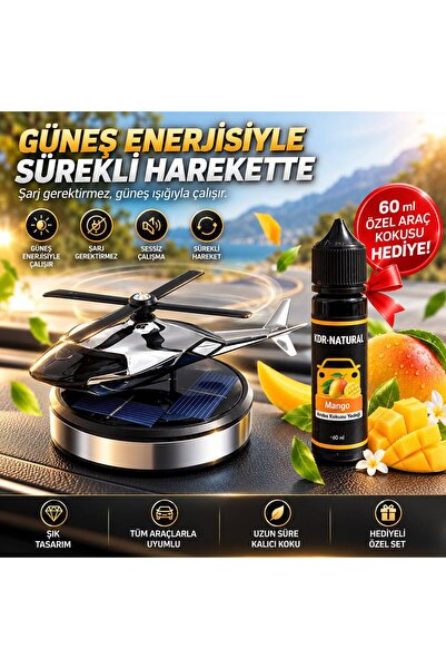 SEVENİ Araba Kokusu Helikopter Oto(ODA)sıradışı Aksesuar Arabanıza Hediye Edin