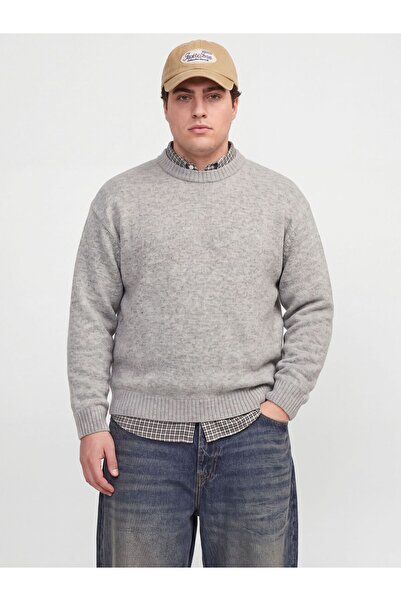 Jack & Jones Plus Pletené tričko plus size