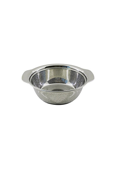 SS HOME CONCEPT 23cm Metal Basket Strainer with Handle