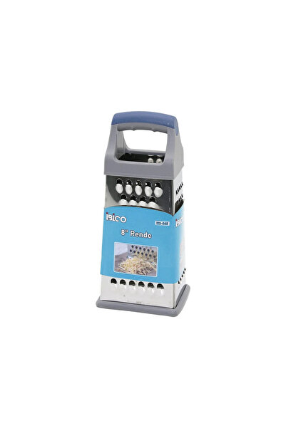 SS HOME CONCEPT 8 Inch - 4Gen Iron Steel Grater with Colorful Plastic Handle