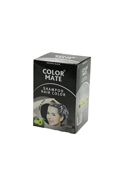 SS HOME CONCEPT Color Mate 10Pcs Black Hair Coloring Shampoo