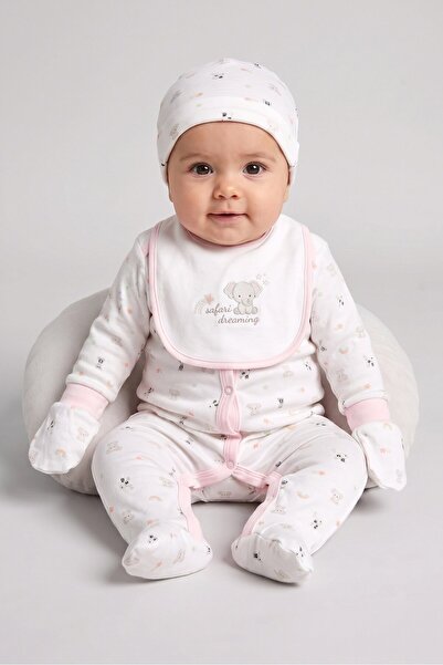 Rock A Bye Baby Boutique Toddlers Girl 5 Pieces Graphic Print Hanging Gift Se...