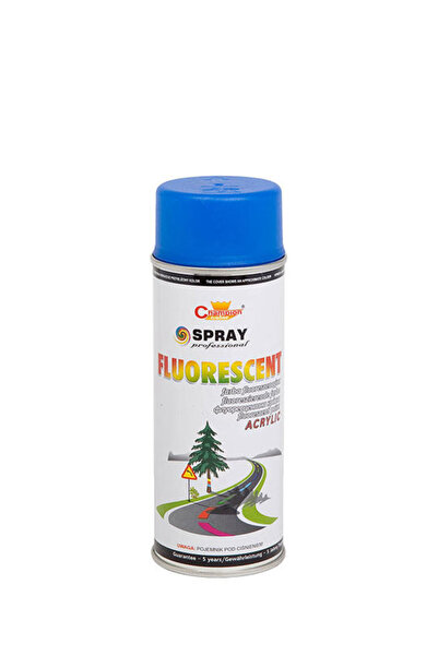 Champion Color Φωσφορίζουσα Βαφή Σπρέι 400ml Μπλε