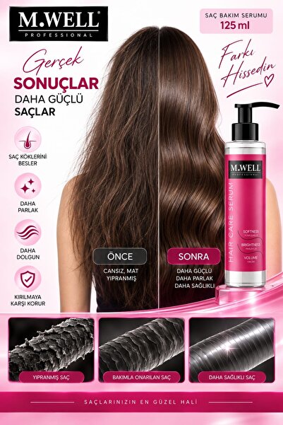 M&Well Saç Bakım Serumu 125 ml