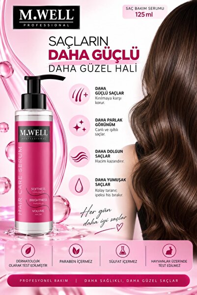 M&Well Saç Bakım Serumu 125 ml