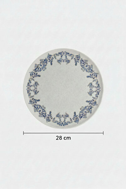 rinart Set of 6 Toledo Serving Plates 28cm Digital Valeria-A