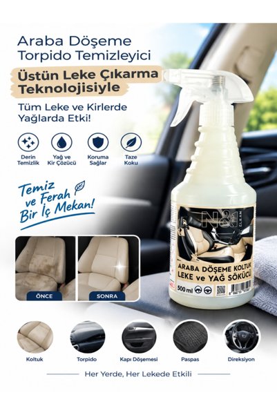no1 clean ARABA KOLTUK LEKE ve YAĞ SÖKÜCÜ TEMİZLEYİCİ