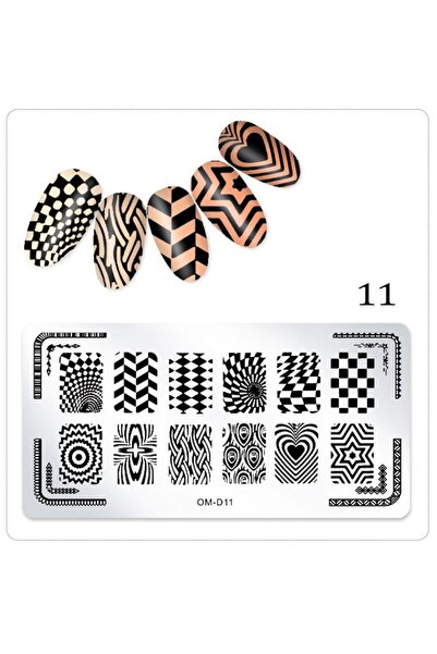 BEAUTY BOX COSMETIC Nail Art Stampa Plakası Tırnak Stampası Stamper Tırnak Sü...