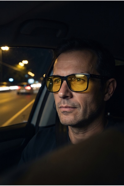 MONAL EYEWEAR Night Vision/Driving Glasses Polarized/Uv400 Protection Cut Out...