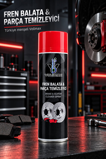 "VOLİMAX Fren Balata Temizleyici Sprey CR-1002 500 ml – Bisiklet ve Motosiklet Yağ Çözücü"