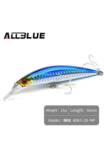Choice 90MM Color J ALLBLUE Heavy Weight Minnow 90mm/110mm Sinking Jerkbait L...
