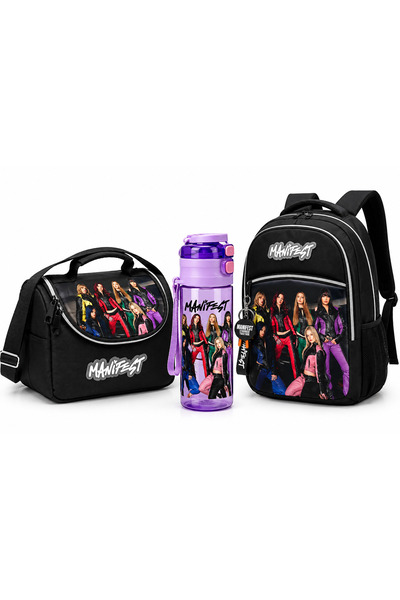 MANİFEST Lisanslı Amatör Collection Okul Seti ( Sırt Çantası, Beslenme Çantas...
