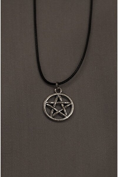 NO BRAND Pentagram gotik yıldız pinterest punk y2k kolye