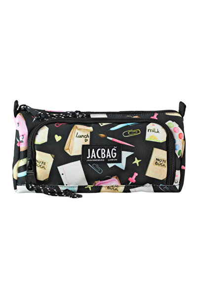 Jacbag Prime XL-Lastik Ayraçlı İki Bölmeli Kalem Kutusu