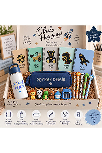 Verahobbyhouse Kişiye Özel Okula Dönüş Seti