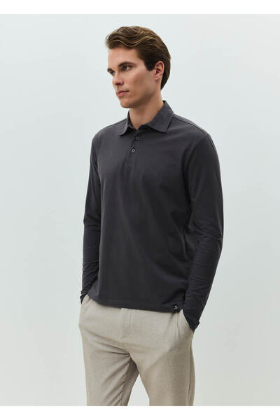 Justboga 𝗙𝗢𝗡𝗗𝗨𝗥𝗔 Long Sleeve Polo T-Shirt