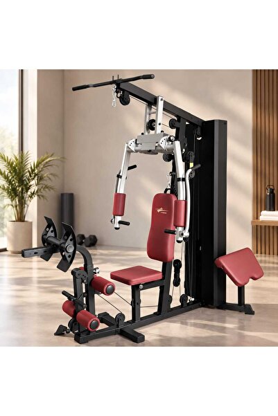 MY LIFE FITNESS جهاز هوم جيم متعدد الوظائف 67 كجم – محطة تمارين متكاملة للمنزل