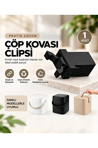 Carat Home Dokunmatik Çöp Kovası Clips Kapağı Yedek