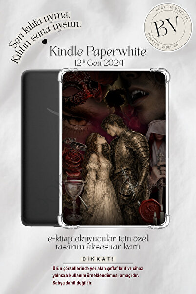 BookTok Vibes Co. From Blood and Ash Temalı Romantasy Kolaj Insert - Kindle v...