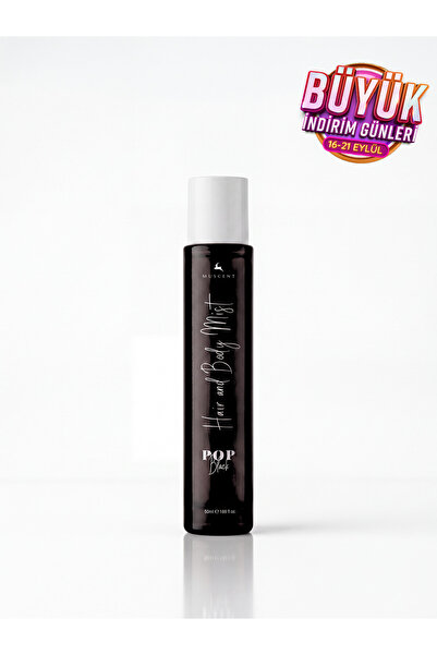 MUSCENT POP Black Hair and Body Mist