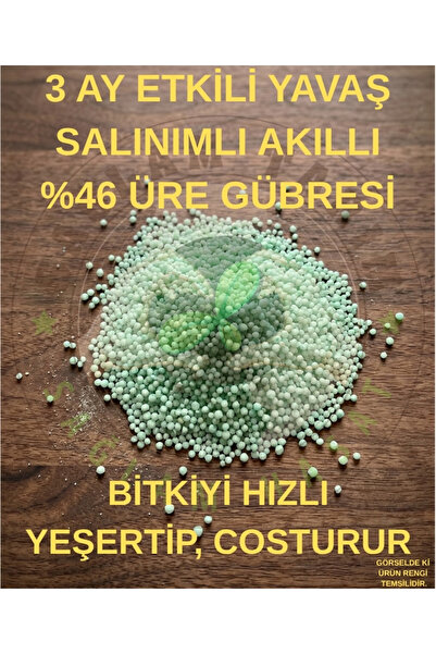 Saglam Tarım Yavaş Salınımlı Üre (N46 - NBPT) , Akıllı Çim Gübresi - 500 Gr.