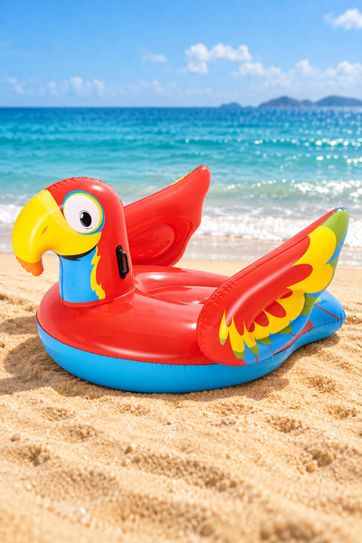 BESTWAY Energetic Parrot Rider Boat with Handle - Inflatable Parrot - Parrot ...