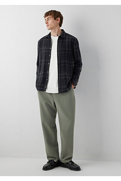 Mavi Linen (Tencel) ™ ) Lyocell Blended Khaki Jogger Pants 0010628-80692