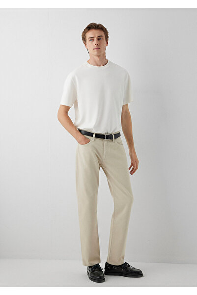 Mavi Lisbon Açık Bej Denim Gabardin Pantolon 0010039-A4104