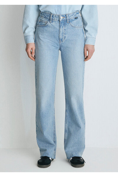 Mavi Victoria Real Blue Gölgeli Açık Jean Pantolon 101072-34111