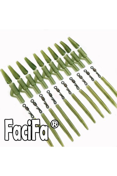 Choice 10 sets 40 pcs A 10 Sets Carp Fishing Accessories Lead Clip Quick Chan...