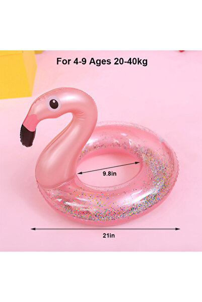 Choice1 Flamingo Unicorn Flamingo Swim Tube Inflatable Pool Float Swimming Ri...