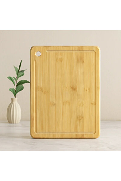 SS HOME CONCEPT Bamboo Cutting Board 24X34X1.8 cm