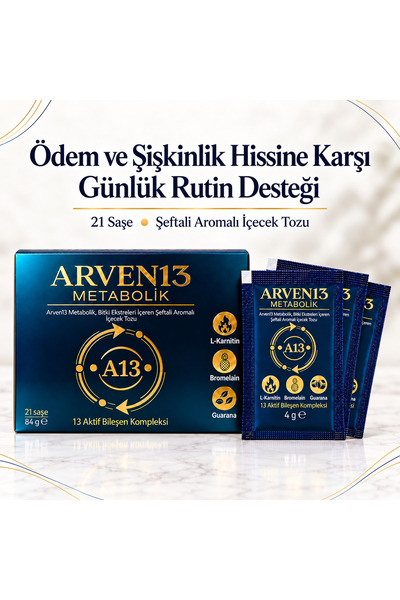 Arven13 Metabolik Arven13 Takviye Edici Gıda