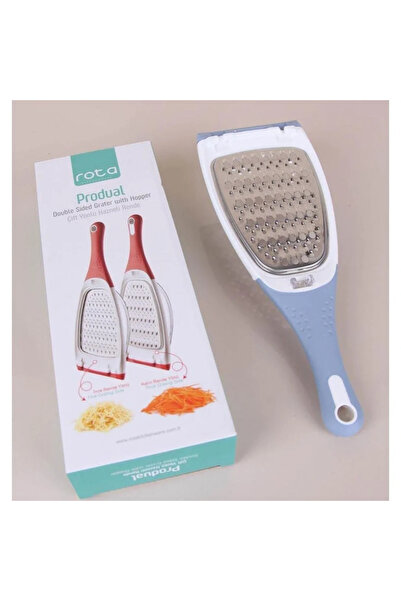 SS HOME CONCEPT Double-Ended Grater with Chamber