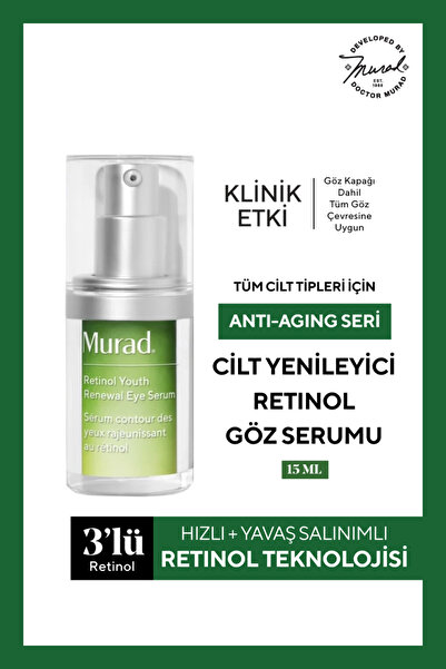 Murad Serum - Resurgence Tri-Active Retinol Teknolojili Kırışıklık Karşıtı ve...