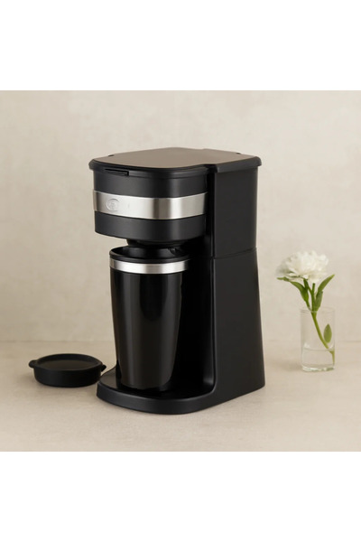SS HOME CONCEPT Filter Coffee Machine 700W 400ml Portable Steel Cup