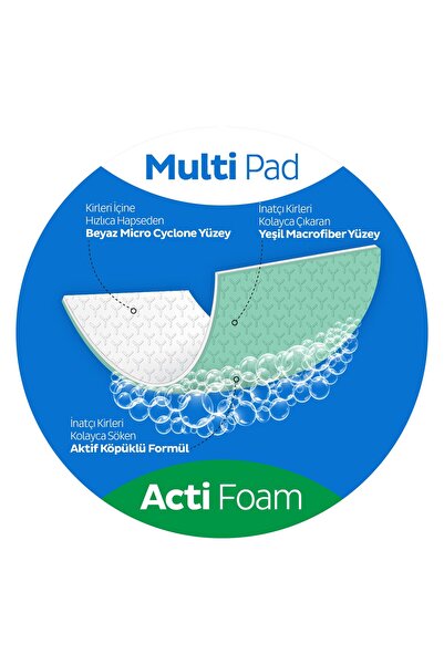 Sleepy Easy Clean Süper Kireç Sökücü Yüzey Temizlik Havlusu Mendili 30 Yaprak