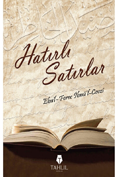 Tahlil Yayınları Hatırlı Satırlar