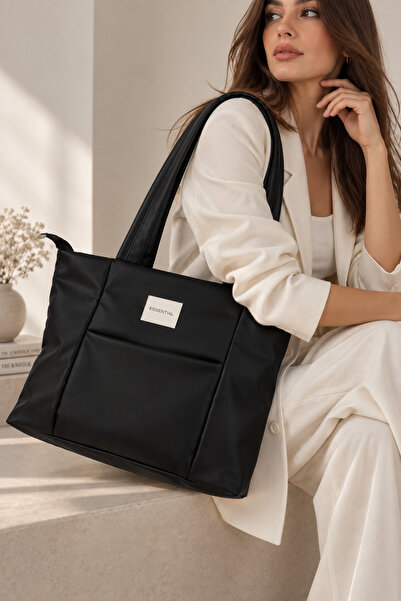citycenterfashion Women's Satin Zipper Closure Lined Basic Hand and Shoulder ...