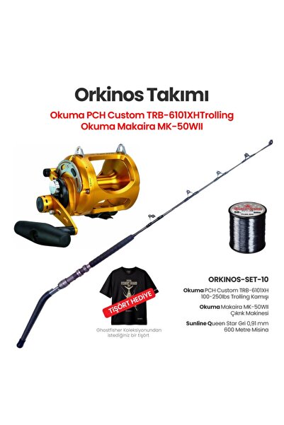 Okuma Makaira MK-50WII - PCH Custon Trolling - Orkinos Seti 10