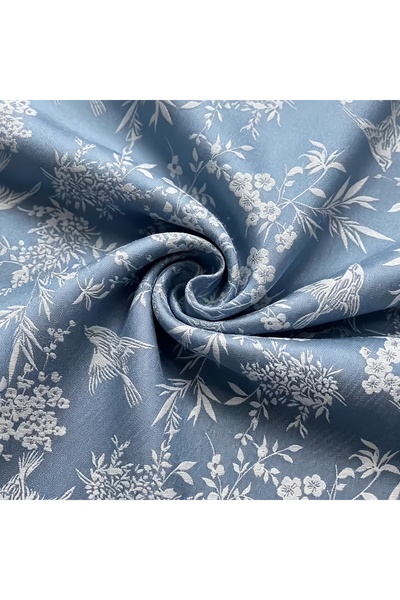 Generic Brand 1pc, 39.37×59.06in, Apricot Swallow Song Brocade, Trend Orienta...