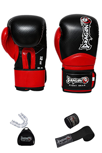 Dragondo Carbon dragon boks eldiveni kick boks MuayThai müsabaka antreman box...
