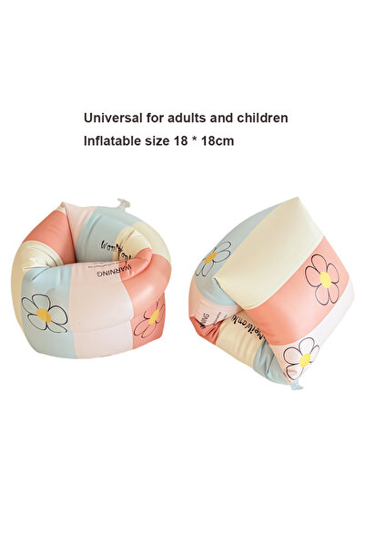 choice2 pink Inflatable Swim Armband Pool Accessory Summer Water Swim Tube Po...
