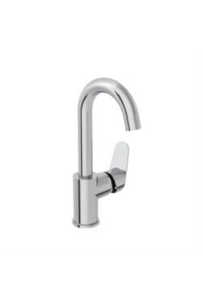 Artema Flow Round Lavabo Bataryası A43152, Döner Borulu, Krom