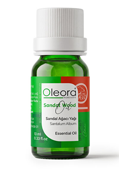 Oleora Saf Sandal Ağacı Uçucu Yağı 10 ml (Sandalwood)