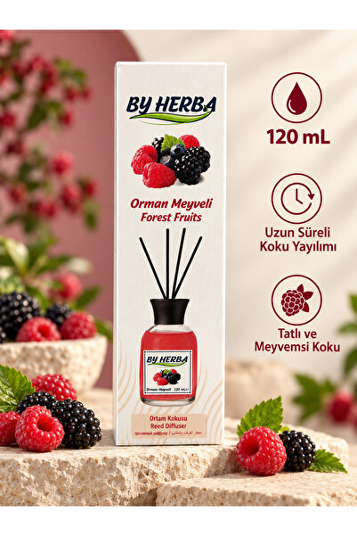 By Herba ORMAN MEYVESİ KOKULU ÇUBUKLU ODA KOKUSU