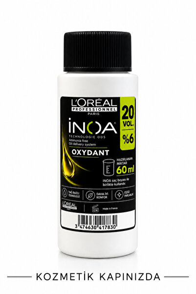 İNOA 20 Vol %6 Oksidan 60 Ml * 1 Adet 20vol60