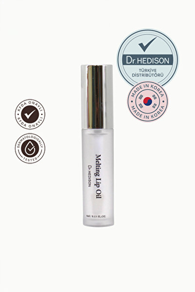 Dr. HEDISON Nemlendirici Dudak Bakım Yağı -12 Bitki Özü- 4 ml – Melting Lip O...