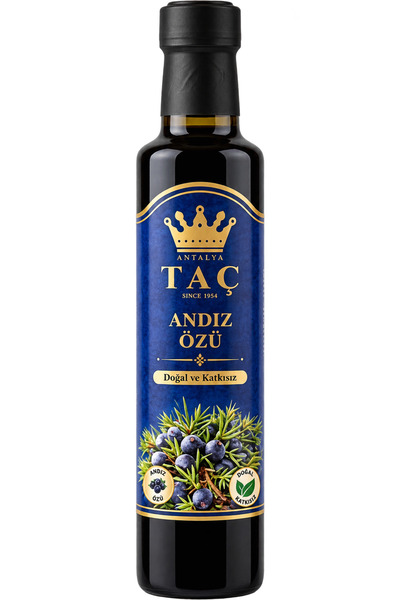 Antalya Taç Pekmez Andız Özü Katkısız Şeker İlavesiz Doğal Cam Şişe 680gr